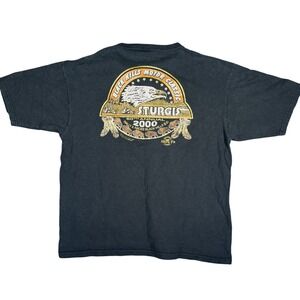 Vintage Sturgis Black Hills‎ Motor Classic 2000 Henley T-Shirt XL